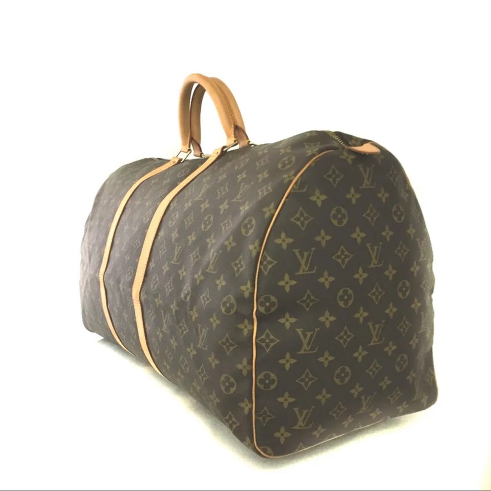 ⭐️SOLD on 9:18/23 Louis Vuitton Monogram Keepall 60 Travel Luggage Bag - Picture 7 of 17